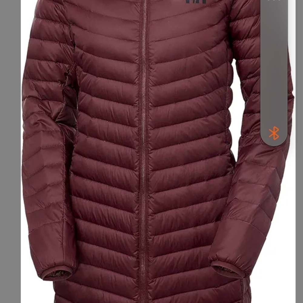 Women's‎ Burgundy Puffer Jacket